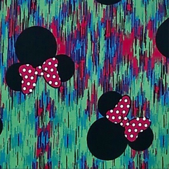 LuLaRoe Disney OS Leggings Minnie Mouse UNICORN - Picture 2 of 7